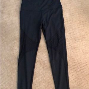 Aerie move polka dot mesh high waisted legging